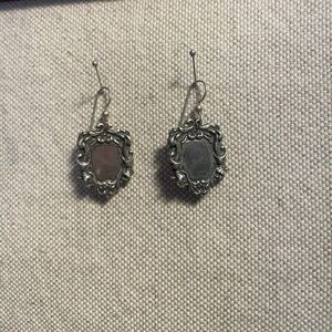 Silver vintage earrings